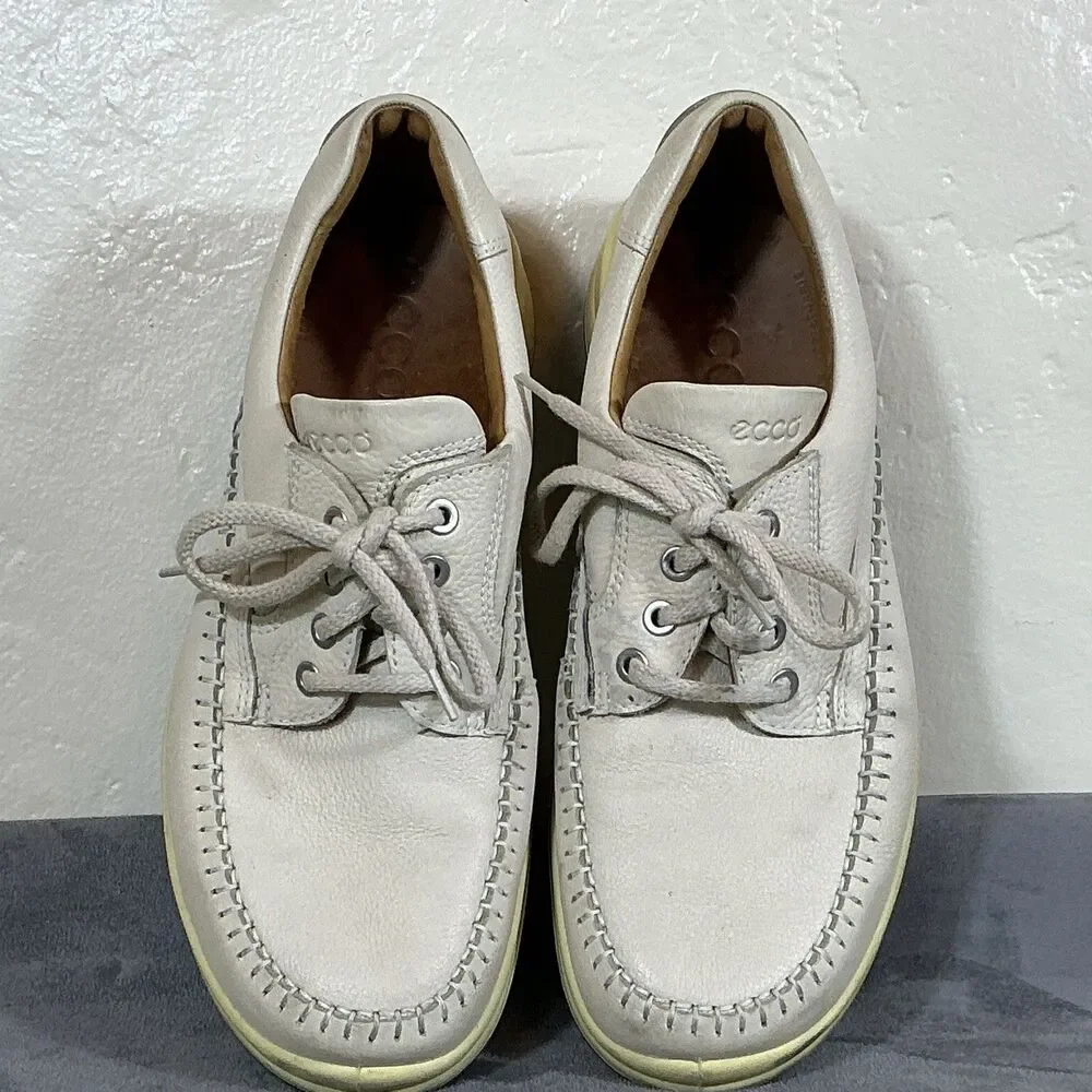 ECCO Seawalker Ice Leather Walking Shoes 44 Mens 10 M